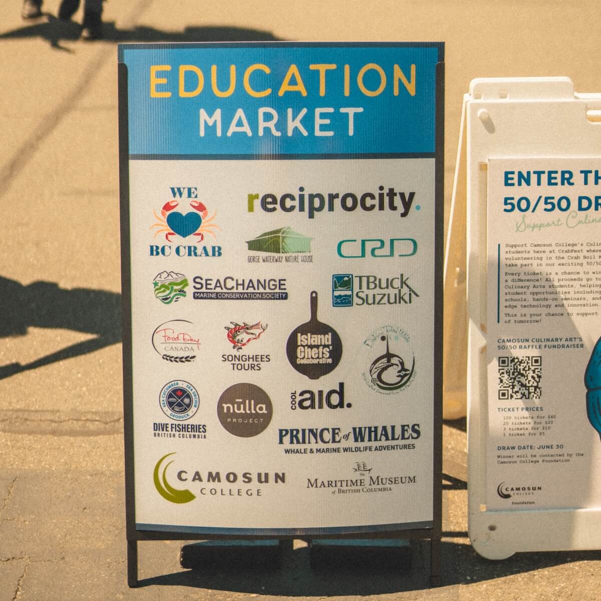 Educational Marketplace at BC CrabFest