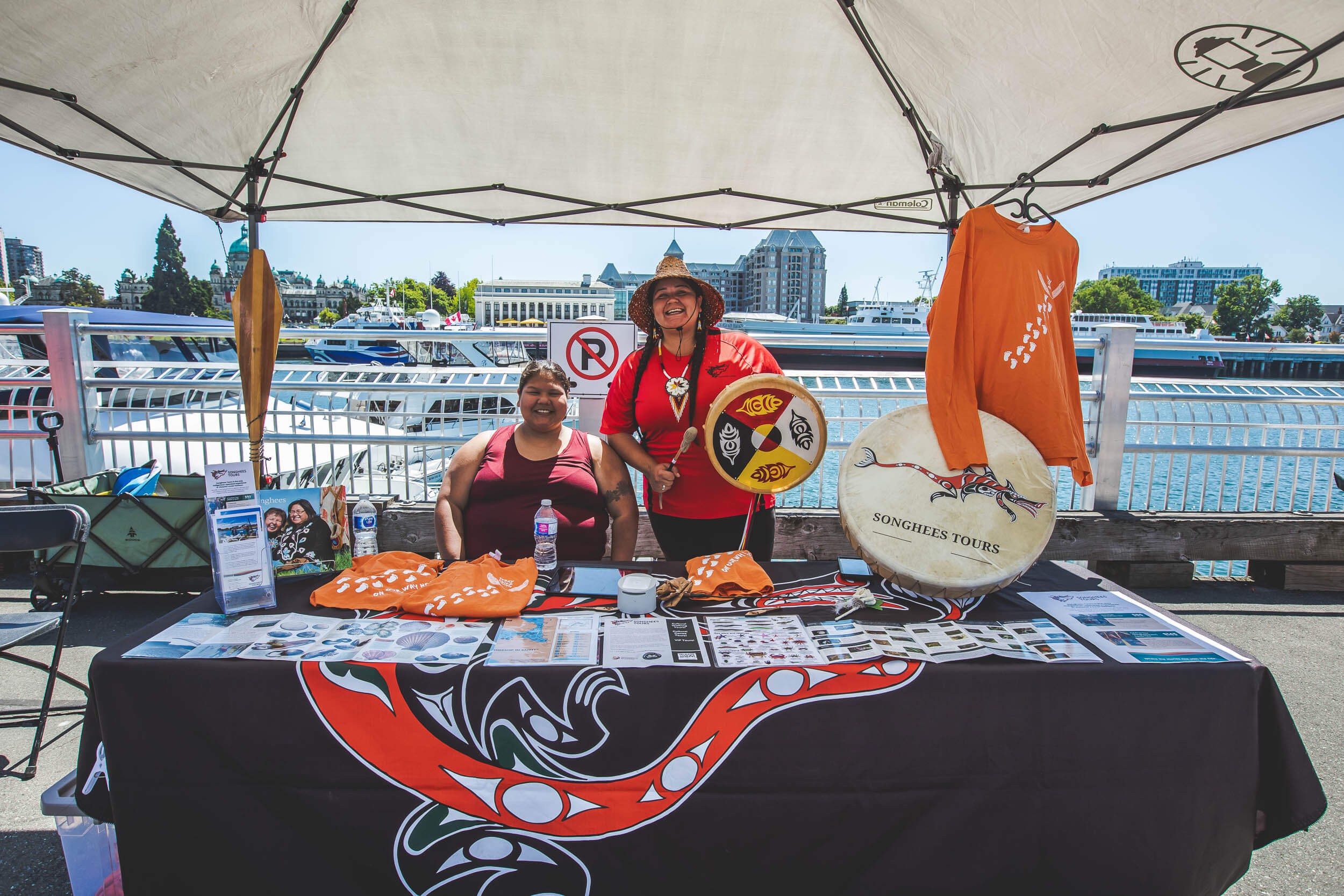 Waterfront dining at BC CrabFest