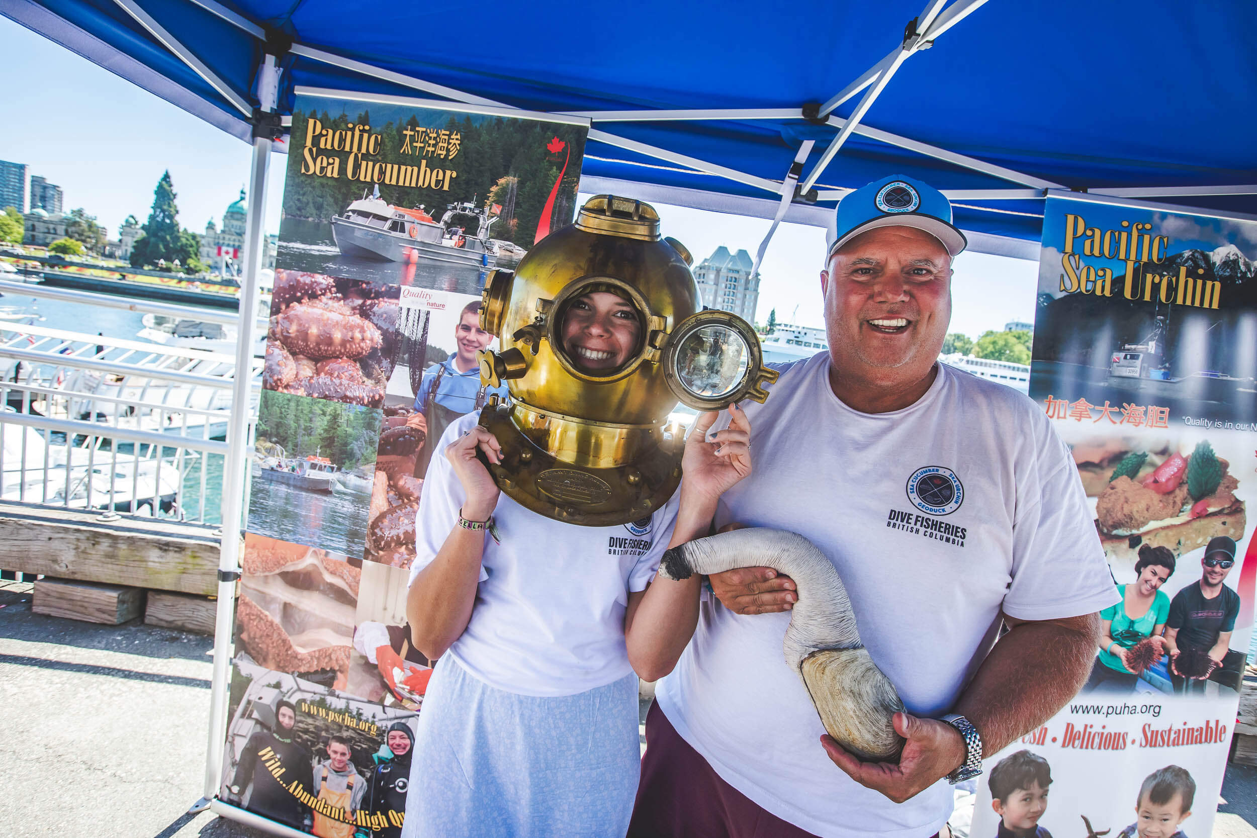 Crab boil at BC CrabFest