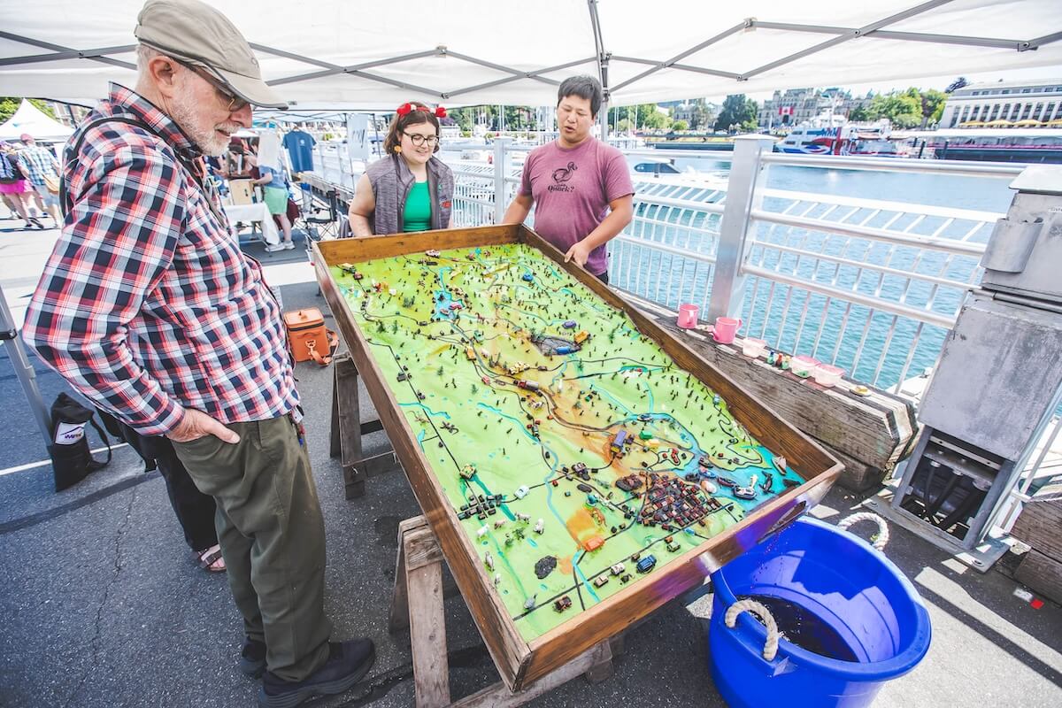 Learning about ocean conservation at BC CrabFest