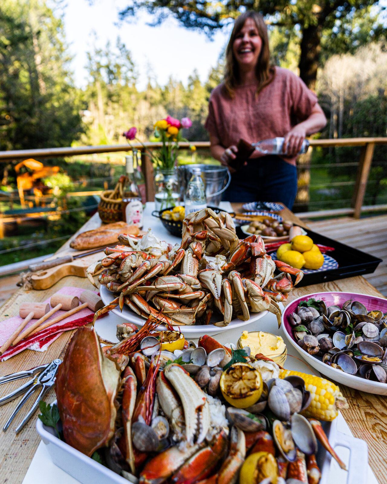 BC Crab Boil at BC CrabFest in Victoria's Inner Harbour